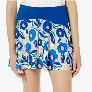 Original Penguin XL Golf Papercut Floral Flounce Skort